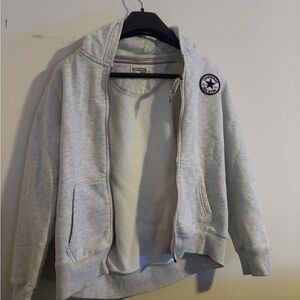 Converse All Star Light Gray Hoodie